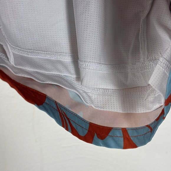 Quiksilver Men's S Brief Lined Board Shorts Hybrid Orange Tropical Inseam 6.5" - Picture 6 of 14